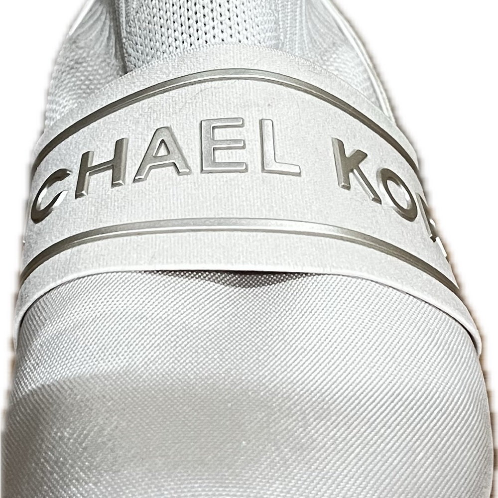 Michael Kors Cream Slip-On Sneakers - Picture 6 of 8